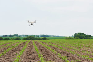 How are drones utilized in the field of agriculture