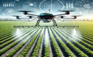 How drones help in crop spraying